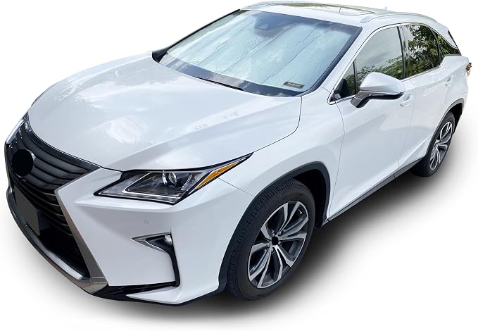 YelloPro Custom Fit Automotive Reflective Front Windshield Sunshade Accessories UV Reflector Sun Protection for 2016 2017 2018 2019 2020 2021 2022 Lexus RX SUV (Not for NX Models) - Image 4