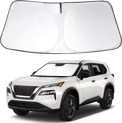 Windshield Sunshade for 2021-2026 Ni-ssan Rogue 3rd Gen. | Full covered for windshield, Foldable & Durable, Block UV Rays, Reduce Heat, Easy to install, Keeps Car Cooler by LHFLIVE