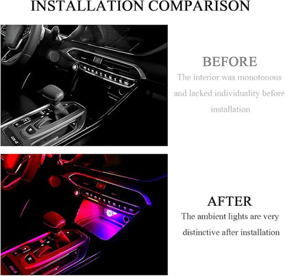 Hovom 4PCS USB LED Car Interior Atmosphere Lamp, Multicolor Quick Flash | Plug-in USB Interface, Portable LED Decor, Universal Ambient Lighting Kit, Suitable for SUV Truck RV Office Laptop Keyboard - Image 5