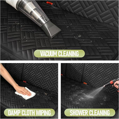 Dog Car Seat Cover for Back Seat, Waterproof 600D Oxford Protector | Non Slip Scratch Resistant Bench Cover, Easy to Clean, Fits Midsize SUVs/Trucks, 56 Inch, for Travel and Daily Use - Image 8