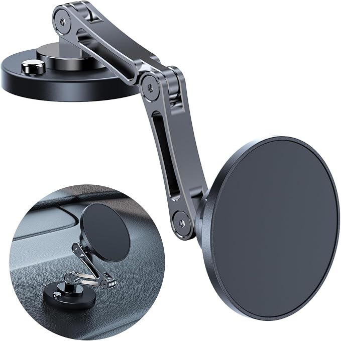 ZBF Magnetic Car Phone Holder Mount (360° Rotation) Cell Phone Car Holder, Phone Mount for Car Windshield Dashboard Hand Free Mount for iPhone 17 16 15 14 13 Pro Max All Smartphones by ZBF