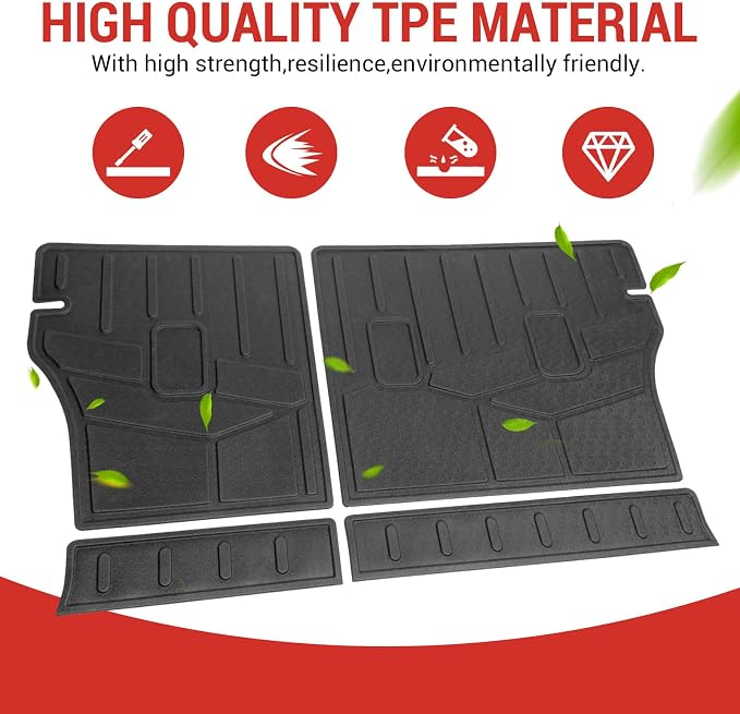Cargo Mat Fit for 2019-2025 Subaru Forester Seat Back Cover Cargo Liner Backrest Mat Trunk Back Seat Protector for 2019 2020 2021 2022 2023 2024 2025 Subaru Forester(Seat Back Cover) - Image 6