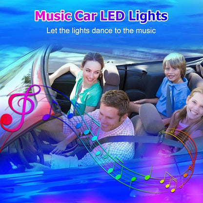 Dreamcolor Acrylic Interior Car Lights, WEBUPAR Car Accessories 18 in 1 Car LED Strip Lights with APP Control and 213 Modes, 175 inches 593 LEDs Fiber Optic Lights, RGB Neon Light Kits - Image 6