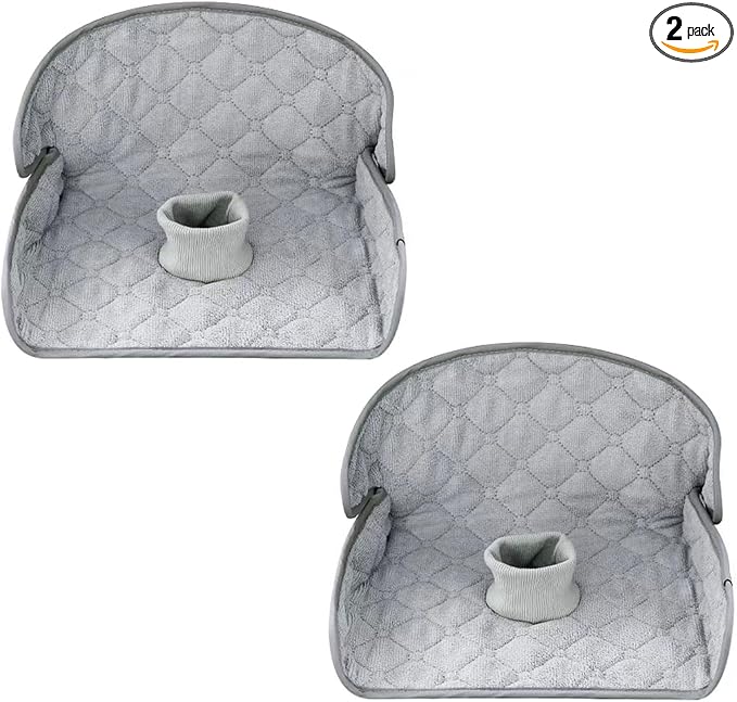 PandaEar 2 Pack Infant Car Seat Protector, Waterproof Piddle Pad for Babies | Toddler Car Seat & Stroller Pads Cover for Potty Training, Waterproof 4-Layer Protection, Non-Slip Backing, Machine Washable by PandaEar