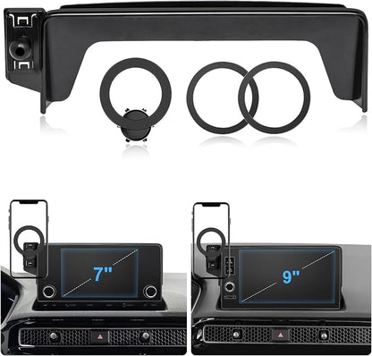 Magnetic Phone Holder for Honda Civic 2026 2025 2024 2023 2022 [11th Gen 7/9-inch Screen] Car Phone Mount for Civic Hatchback Sedan Touchscreen, Compatible with MagSafe by Hesanzol