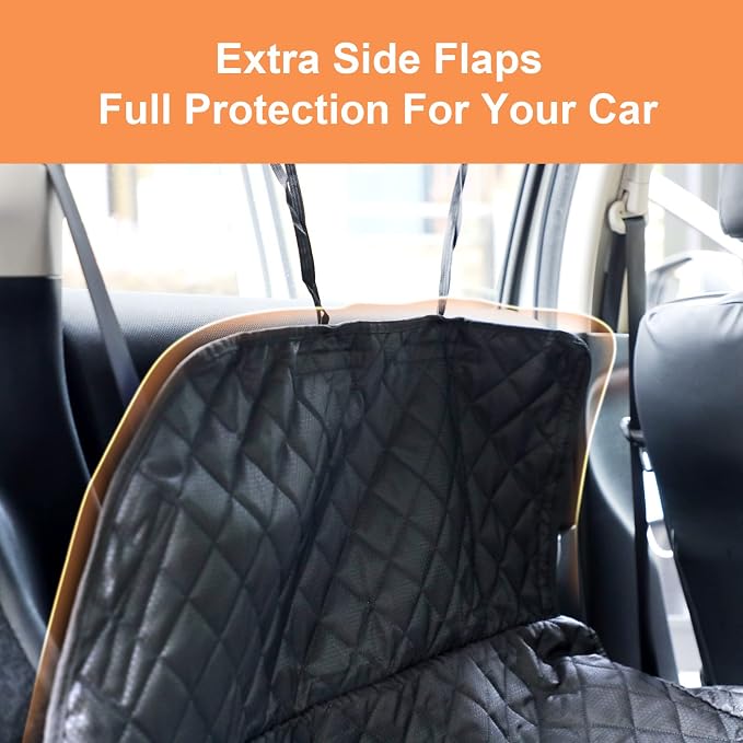 SUV Cargo Liner for Dogs, Trunk Cover with Bumper Flap Protector | Waterproof Pet Cargo Cover with Side Flaps, Dog Car Seat Cover with Non-Slip Mat, Prevents Scratches, Pet Hair, Mud, and Dirt - Image 4