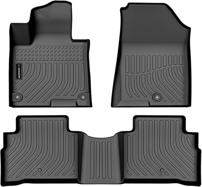 AUXKO All Weather Floor Mats for Kia Sportage Gasoline 2023 2024 2025 2026 | High Wall,All-Weather,All Season,Odorless,Anti Slip,Rain&Salt Resistant,TPE Material,Black,Accessories,Pet Friendly - Image 2