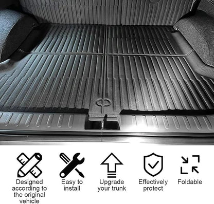 BestEvMod for Ioniq5 All Weather Trunk Mat, 3D Cargo Liner Rear Trunk Floor Mat XPE Material Compatible with Hyundai Ioniq 5 2022 2023 2024 Accessories NOT Fit 2025+ - Image 6