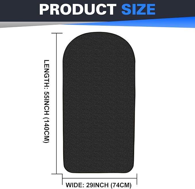 ZIMABLUE 2 Pack Waterproof Towel Car Seat Covers, 1kg Heavy Duty 3-Layer Microfiber Sweat Protector, Non-Slip Machine Washable Universal Bucket Seat Covers for Cars, SUVs, Gym, Beach, Pets, Black - Image 3