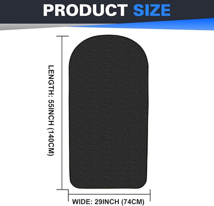 ZIMABLUE 2 Pack Waterproof Towel Car Seat Covers, 1kg Heavy Duty 3-Layer Microfiber Sweat Protector, Non-Slip Machine Washable Universal Bucket Seat Covers for Cars, SUVs, Gym, Beach, Pets, Black - Image 3