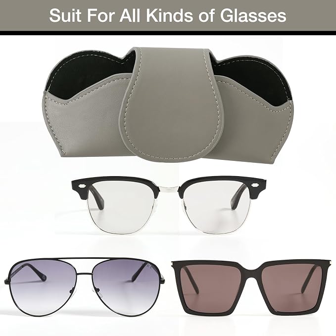 KINIVA Sunglass Clip & Holder, Magnetic Glasses Case for Car Organizer - Image 6