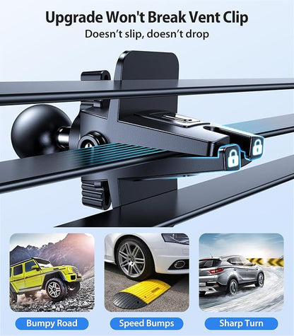 VICSEED for MagSafe Car Mount [Upgraded Strongest Magnet Power] Magnetic Phone Holder for Car Vent 360 Adjustable Magnetic Car Phone Holder Mount for iPhone 17 Air Pro Max 15 14 13 12 Plus Mini, Blue - Image 5