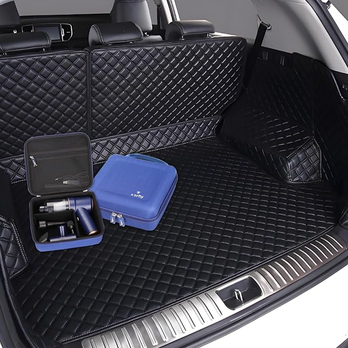 Hard Travel Case for KMM Handheld Car Vacuum Cleaner, Portable Auto Vacuum Cleaner Accessories Storage Bag Carrying EVA Case for KMM LT-117C 9000Pa Air Duster(Box Only) - Image 5