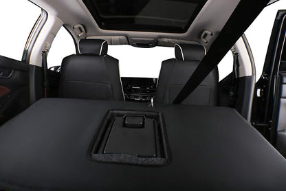 EKR Accord Seat Covers Full Set Custom for Honda Accord Base,EX-L,Touring 2014-2017 (Hybrid),(Rear Row W/Solid Backrest W/Armrest) Leather Seat Cover for Cars SUV,Faux Leather(Black/Gray) - Image 5