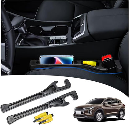 【Compatible with Hyundai Tucson】 Car Seat Gap Filler | No Drop Seat Guard Compatible with Hyundai Tucson Accessories Drop Seat Guards for Cars(2Pcs) Car Escape Tool(2Pcs) by OfficialFlagship