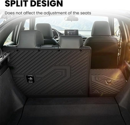 LASFIT Rear Seat Back Protector for Honda Civic 2022-2026 -Hatchback | 3D Laser Custom Fit For 22-26 Civic | Flexible Non-Curl Recyclable TPE | Anti-Slip & Easy Wash - Image 4