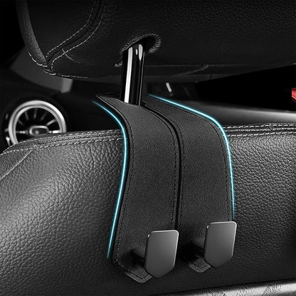 Car Seat Gap Filler, Seat Gap Organizer with Phone Holder, Car Seat Accessories, Car Organizer Fit Car SUV Truck, 2PCS Seat Gap Filler and 1 Pack Car Purse Hook - Image 2