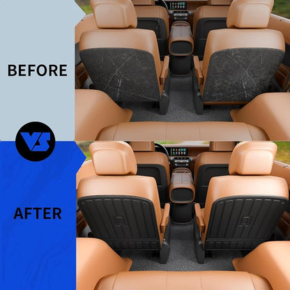 Rongtaod 2nd Row Kick Mats for 2026 Hyundai Palisade 7 Seats | Captain Chairs,Back Seat Cover Protector Cargo Mat TPE All Weather 2nd Row Backrest Mats for Palisade Accessories - Image 2