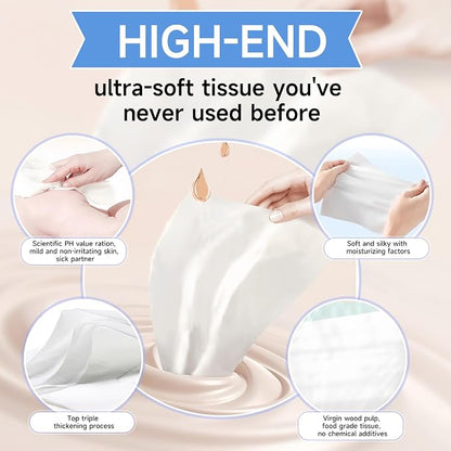 Car Tissue Holder for Visor with Lotion Facial Tissues Included | Allergy & Sensitive Skin Care | Slim Visor Tissue Holder | Easy-Access Car Napkin | Perfect for Commute & Road Trips - Image 7