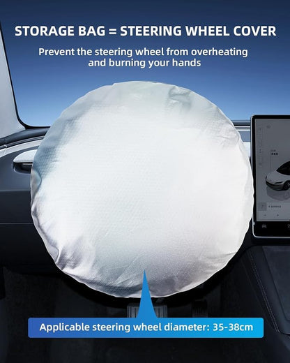 2026 Upgraded Windshield Sun Shade for Toyota Camry 2026 2025 | Custom Fit Front Window Sunshade, 4-Layer Heat Insulation UV Blocking Sun Visor, Keeps Car Cooler - Image 4