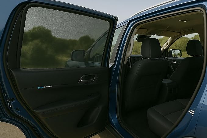 Custom Magnetic Mesh Sunshade for Mazda CX30 2020-2025, Side, Rear & Port Windows Sun Blind for Baby Protection, UV/Heat Reduction,Privacy Shield (2 pcs Quarter Window Shades) - Image 6