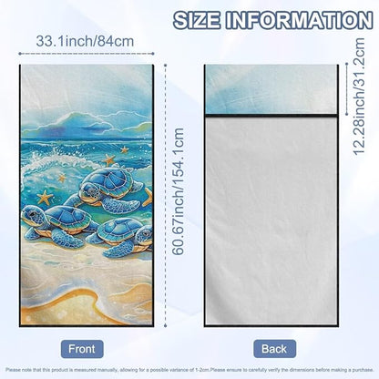 Beach Turtles Car Towel Seat Cover Soft Comfort Car Seat Towel Cover with Storage Bag Easy to Installation for Cars, Trucks, Sedans, Vans, SUVs - Image 7