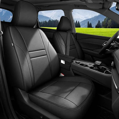 TTX LIGHTING Custom Fit for Nissan Rogue Seat Covers 2021-2026 5-Seats | Original Seat Pattern | Full Coverage | Easy Install | Waterproof | Faux Leather | Shield Your Car Seats | All Season by TTXLIGHTING%C2%AE