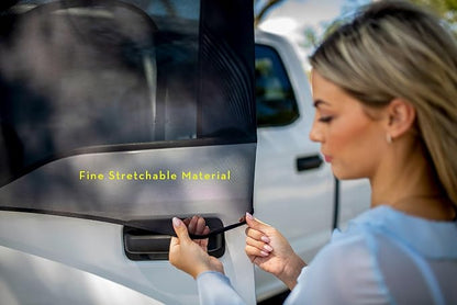 Large SUVs Compact Vans Front Window Screens for Camping Front Window Sun Shade Driver Side Window Bug Screen No Biting Bugs - Image 4