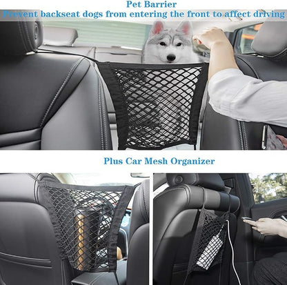 Bark Lover Dog Car Seat Cover for Back Seat Waterproof Backseat Protector, Nonslip Rear Seat Cover for Kids,Universal Size Fits Cars Trucks SUVs (Beige) - Image 9