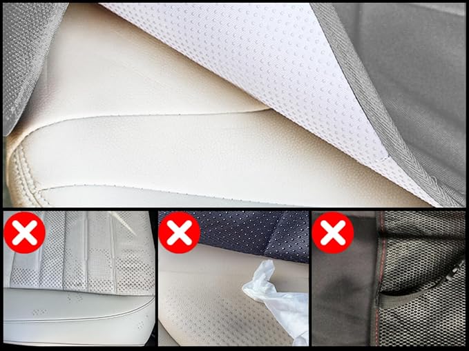Meolsaek Car Seat Protector, Non-Slip Backing Will Not Leave Imprint | Waterproof Thicker Car Seat Cover for SUV, Sedan, Truck, Leather Car Seat Cushion - Image 6