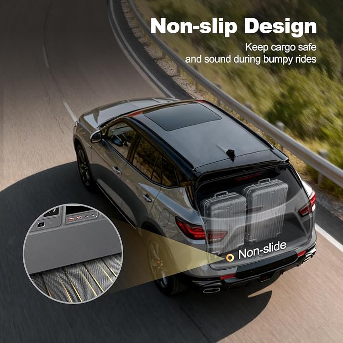 2020-2026 Corolla Cargo Liner - AOMSAZTO Custom Fit Trunk Mat Compatible with Toyota Corolla Sedan & Corolla Hybrid 2020 2021 2022 2023 2024 2025 2026 Cargo Mat (Not for Hatchback) - Image 8