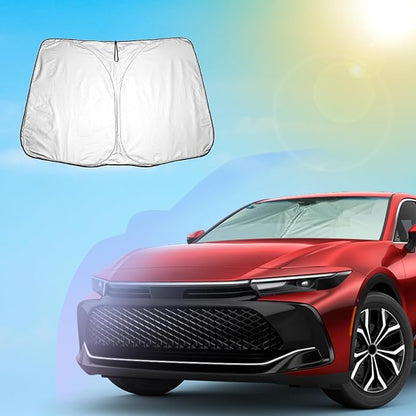 SXCY for 2023 2024 2025 2026 Toyota Crown Signia Windshield Sunshade | for 2023-2025 2026 Toyota Crown Signia Accessories 2024-2026 Crown Sunshade Foldable Sun Shield 2024 2025 2026 Crown Sunshade - Image 9