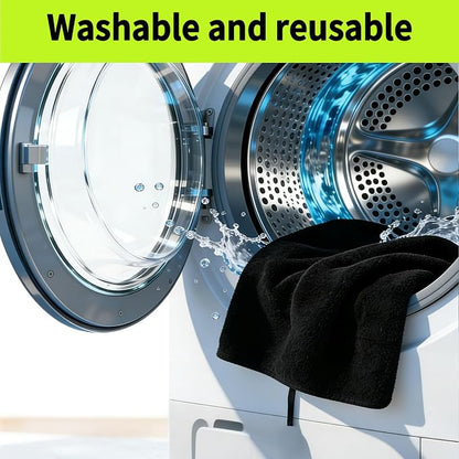 Leader Accessories Waterproof Towel Car Seat Cover, Front Bucket, Black | Universal Non-Slip, Fits Car Truck SUV, Machine Washable, For Dog & Kid, Pets, Yoga, Gym, Beach, Swimming, Outdoor Sports - Image 5