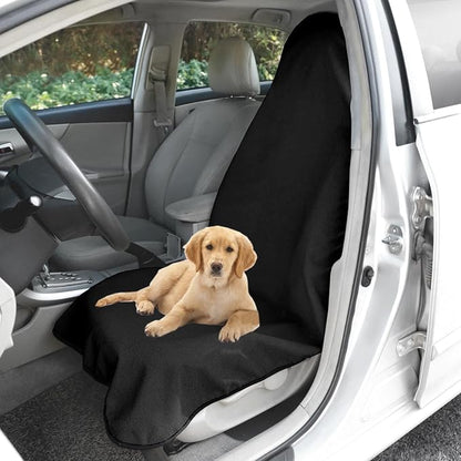 Waterproof Sweating Car Seat Cover for Post Gym Workout, Running, Swimming, Beach and Hiking, Universal Fit Non-Slip Bucket Seat Protector for Cars SUV Trucks, Machine Washable (Off-White) - Image 6