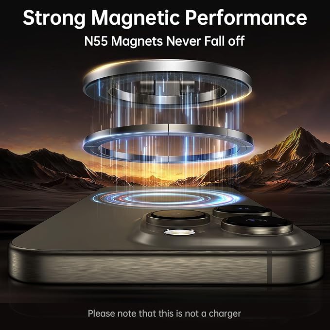 Syncwire Fits MagSafe Car Mount Magnetic Phone Holder for Dash and Tesla | Strong Magnets, All Metal, Flexible 3 Axis, 360° Rotation, Dashboard and Screen Support, For iPhone 17 16 15 14 Pro Max - Image 5