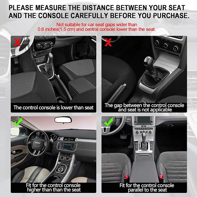 Car Seat Gap Filler Organizer, 2 Pack Multifunctional Car Seat Organizer, Auto Console Side Storage Box with Cup Holders 2 Seat Hooks for Drink, Car Organizer Front Seat for Holding Phone, Sunglasses - Image 7