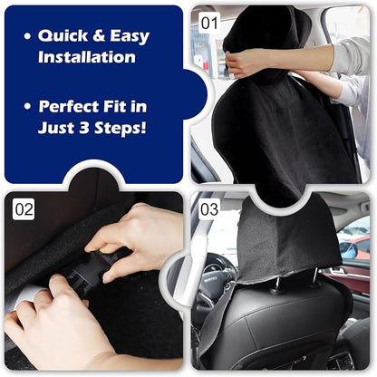 Waterproof Sweating Car Towel Seat Cover for Gym Workout, Running | Swimming, Beach and Hiking, Universal Fit Non-Slip Towel Bucket Seat Protector for Cars SUV Trucks (2 Pack) - Image 5