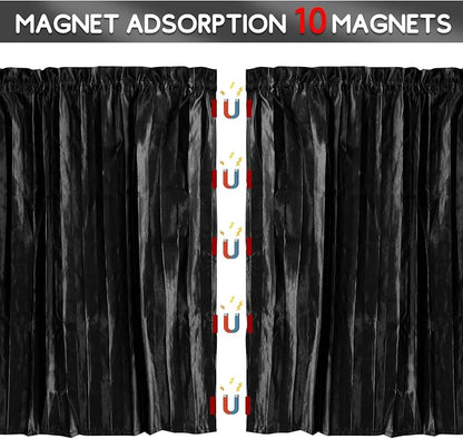 ZATOOTO Car Window Curtains for Privacy, Magnetic Divider Window Sun Shade | Universal Fit, Front & Rear Divider, Keep Cool, Easy Installation, For Travel & Camping, Removable Simple - Image 6