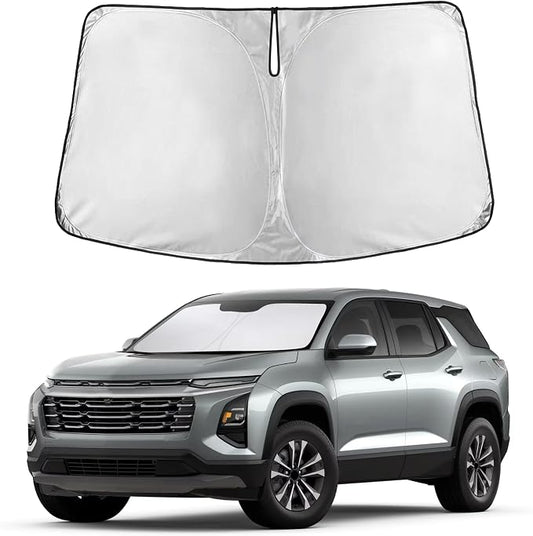 Autovir Windshield Sun Shade Fit for 2025 2026 Chevrolet Equinox | Sunshade, Front Car Window Shades Sun Visor, Blocks UV Rays & Heat, Car Accessories by Autovir