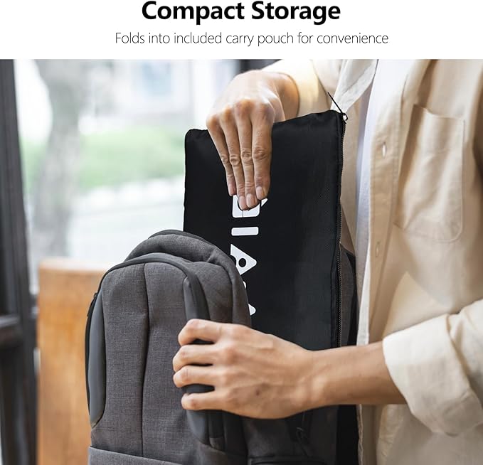 elaia Large Waterproof Car Seat Travel Bag for Airplane with Green Straps | Large capacity waterproof car seat travel bag for airplane with straps. Foldable, durable carseat bag for air travel - Image 5