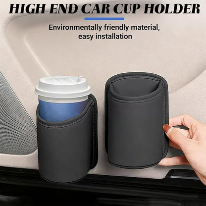 2PCS Large Car Door Cup Holder, Multifunctional Storage Bag Trash Can, Clip On Backseat Pocket Beverage Holder, Waterproof Car Cup Holder, for Water Cup Mobile Phone Change Storage Box - Image 6