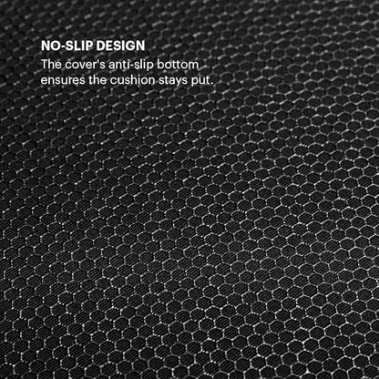 Purple Double Seat Cushion, Two-Sided Soft and Firm 2 Inch Gel Seat Cushion | GelFlex Grid for Office Chair, Car - Pressure-Reducing, Temperature-Neutral, No-Slip - Made in USA - Image 4