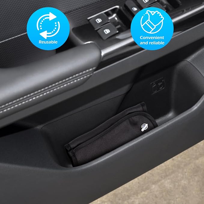 Car Window Shades, Side Window Sun Glare Blocker with 3 Strong Suction Cups, 2 Pack UV Protection Driving Shade for Driver & Passenger Side, Heat Reduction, Easy Installation - Image 7