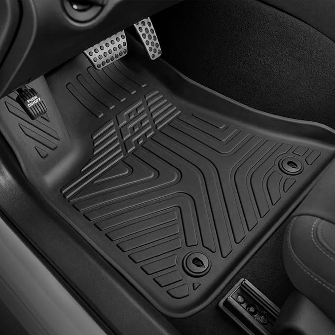 Floor Mats for 2011-2023 Dodge Charger RWD & Chrysler 300 RWD | Full-Coverage Mats Set with Cargo Liner, 3D Laser Fit, All-Weather Protection, Odorless & Durable, Complete Accessories Set - Image 2