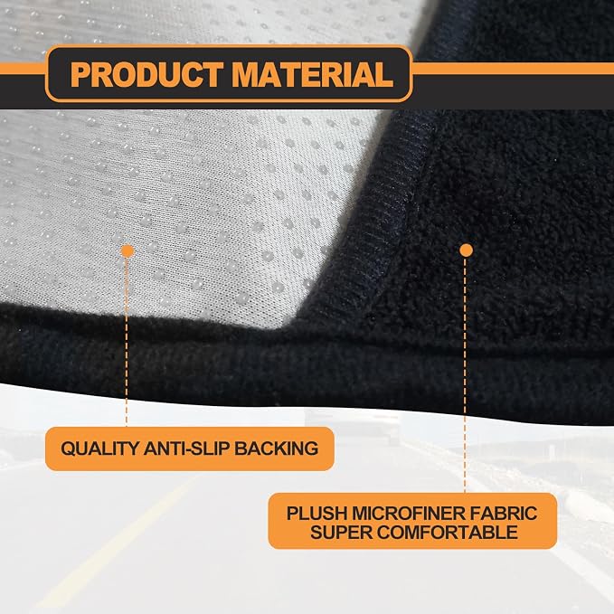 KEVWR Car Waterproof Towel Front Seats Seat Covers, Washable Seat Protector, Fit Beach Swimming Outdoor Sports, Compatible with Most Cars Trucks Suvs Car (Black) - Image 4