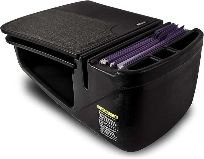AutoExec GripMaster Car Desk for Your Vehicle Workstation and Mobile Office, Black by AutoExec