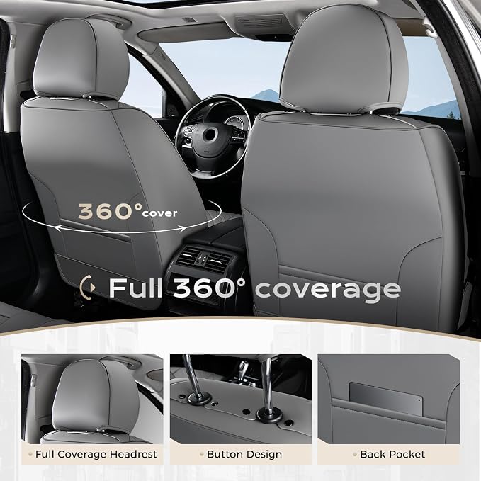 Coverado Car Seat Covers Front Set - Image 5