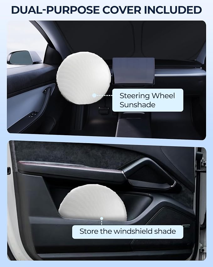 for Chevy Express 1996-2026 Cargo Van Windshield & Side Window Sun Shade | 3Pc Privacy Sun Shade Set for Front Windshield Side and Rear Windows, Window Covers Keeps Vehicle Cool for Camping Napping - Image 4