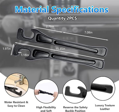 【Compatible with Ford Explorer】 Car Seat Gap Filler | No Drop Seat Guard Compatible with Ford Explorer Accessories Drop Seat Guards for Cars(2Pcs) Car Escape Tool(2Pcs) - Image 6