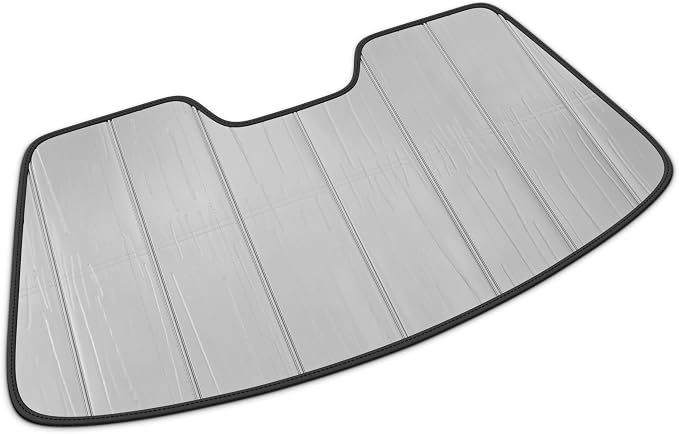 Autotech Park Foldable Sunshade Compatible with 2007-2021 Toyota Tundra, Sunshade with Metal Reinforced Structure, Maintain Cool Interior and Save Space by AutoTechPark